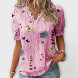 Emilia - Blusa con escote en V