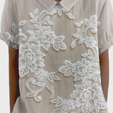 Lilia - Blusa con Gola