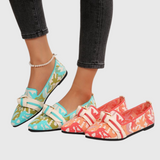 Mónica - Mocasines Artísticos de Confort Elegante