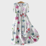 Vestido de Primavera con Flores de Valentina