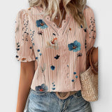 Emilia - Blusa con escote en V