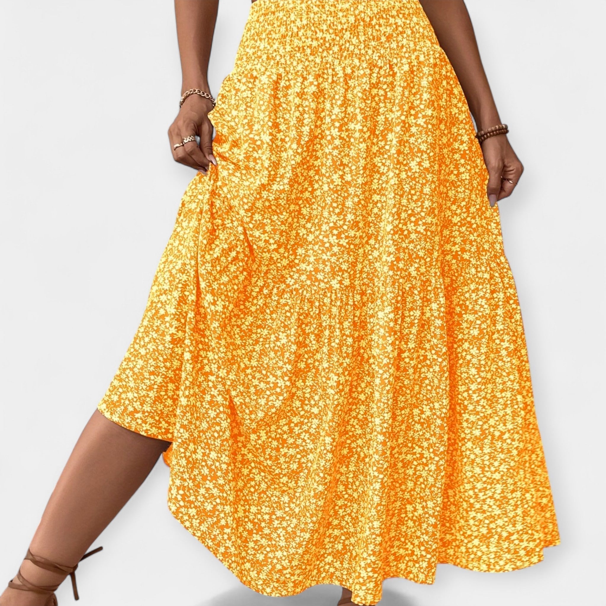 Falda Floral de Rebeca