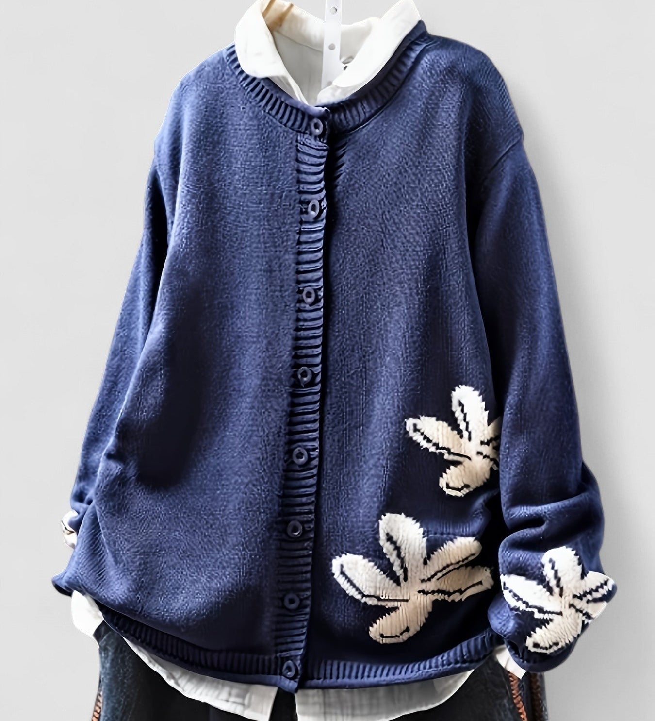 Safira - Cárdigan con Estampado Floral