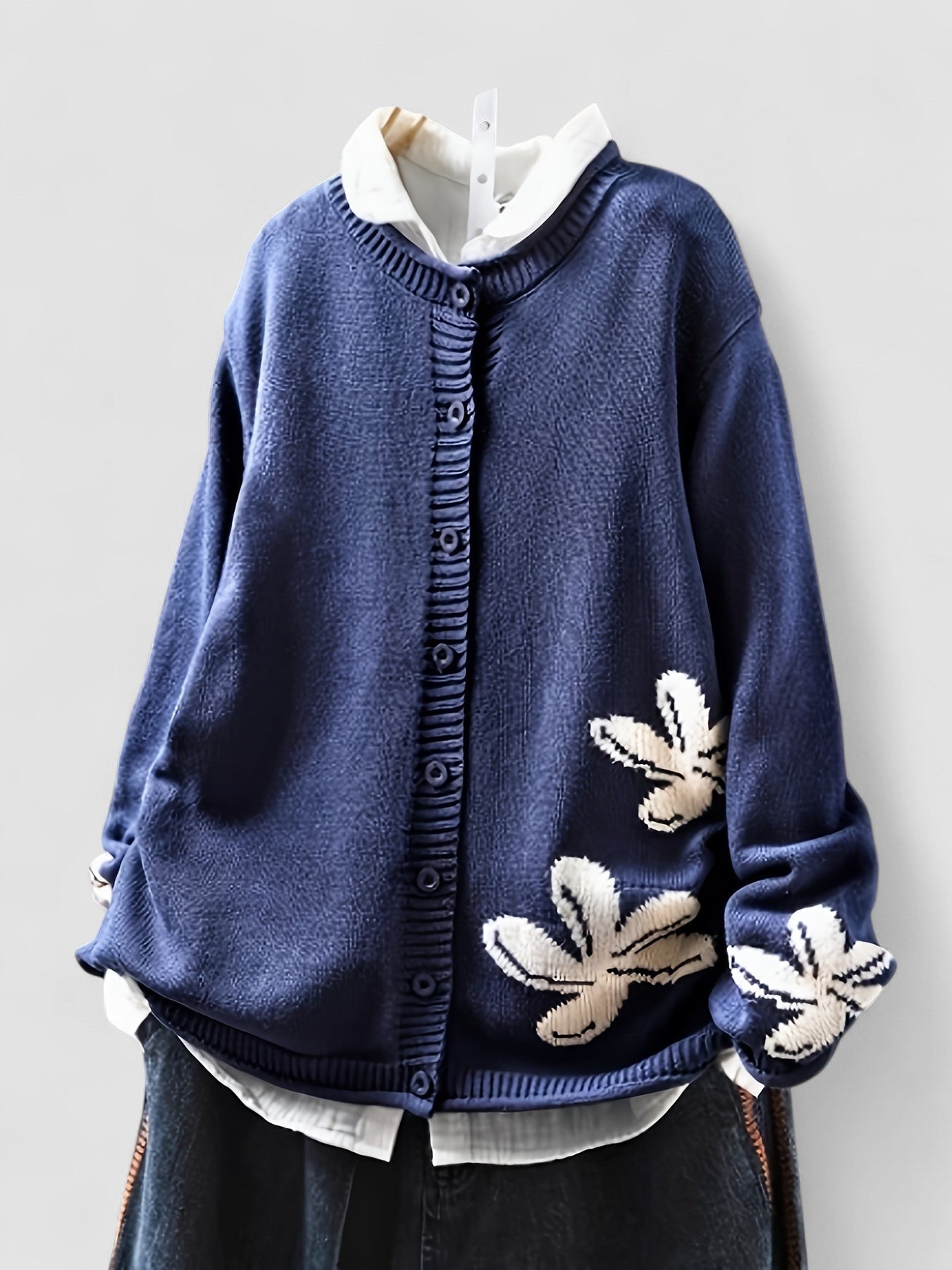 Safira - Cárdigan con Estampado Floral