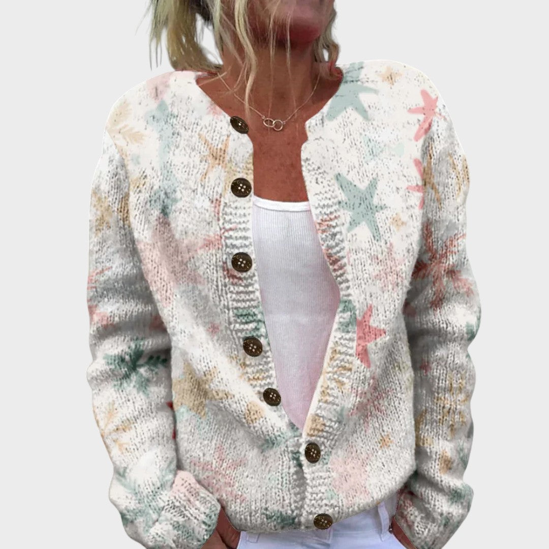 Leonorita - Cárdigan Floral de Otoño