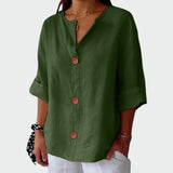Blusa casual con textura elegante