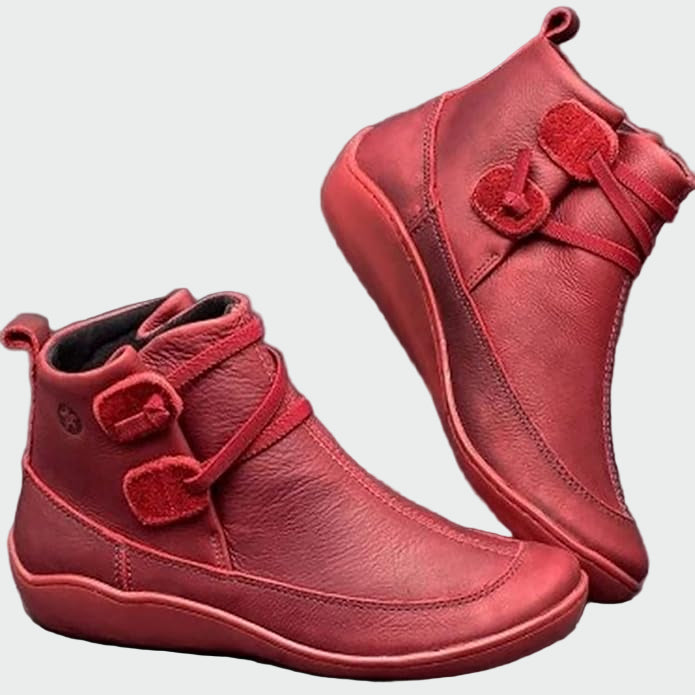 Botines ortopédicos de cuero premium para Valentina