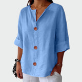 Blusa casual con textura elegante