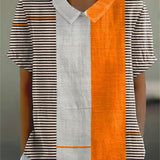 Lena - Camisa Rayas en Bloque de Colores