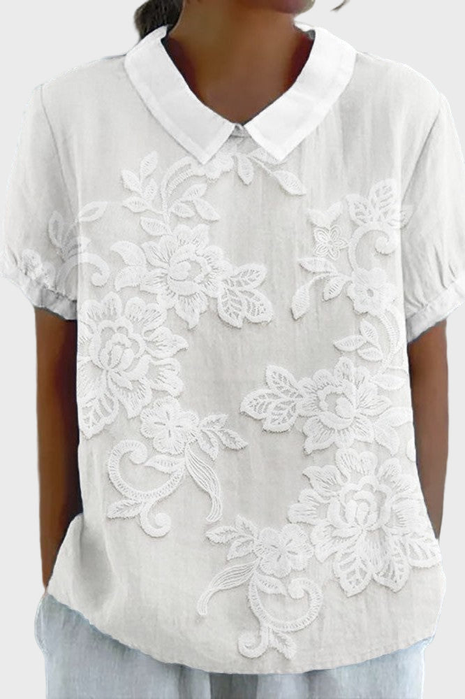 Lilia - Blusa con Gola
