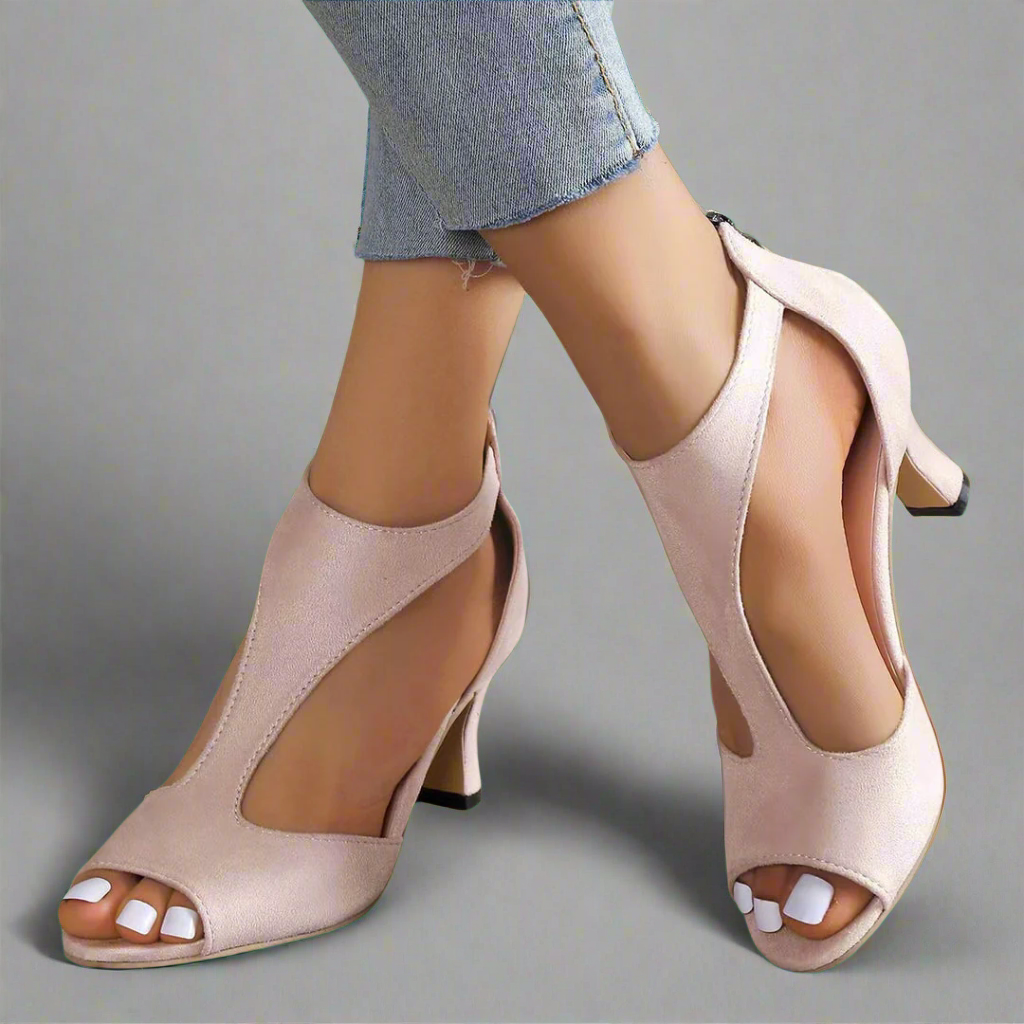 Heidra - Sandalias elegantes y confortables con tacón