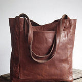 Elle - Bolso de ombro clássica em pele