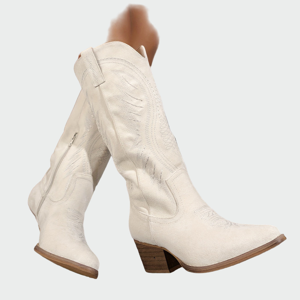 Botas occidentales bordadas y elegantes para Valentina
