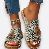 Leena - Sandalias Ortopédicas Planas Confortables y Elegantes