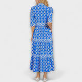Sofía - Vestido Midi con Cadenas Elegantes