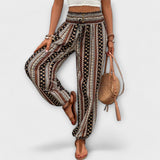 Scarlet - Pantalones con gráficos étnicos
