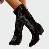 Botas occidentales bordadas y elegantes para Valentina