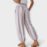 Scarlet - Pantalones con gráficos étnicos