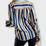 Emma - Blusa casual a rayas