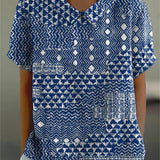 Ana - Camisa con Estampado Tribal