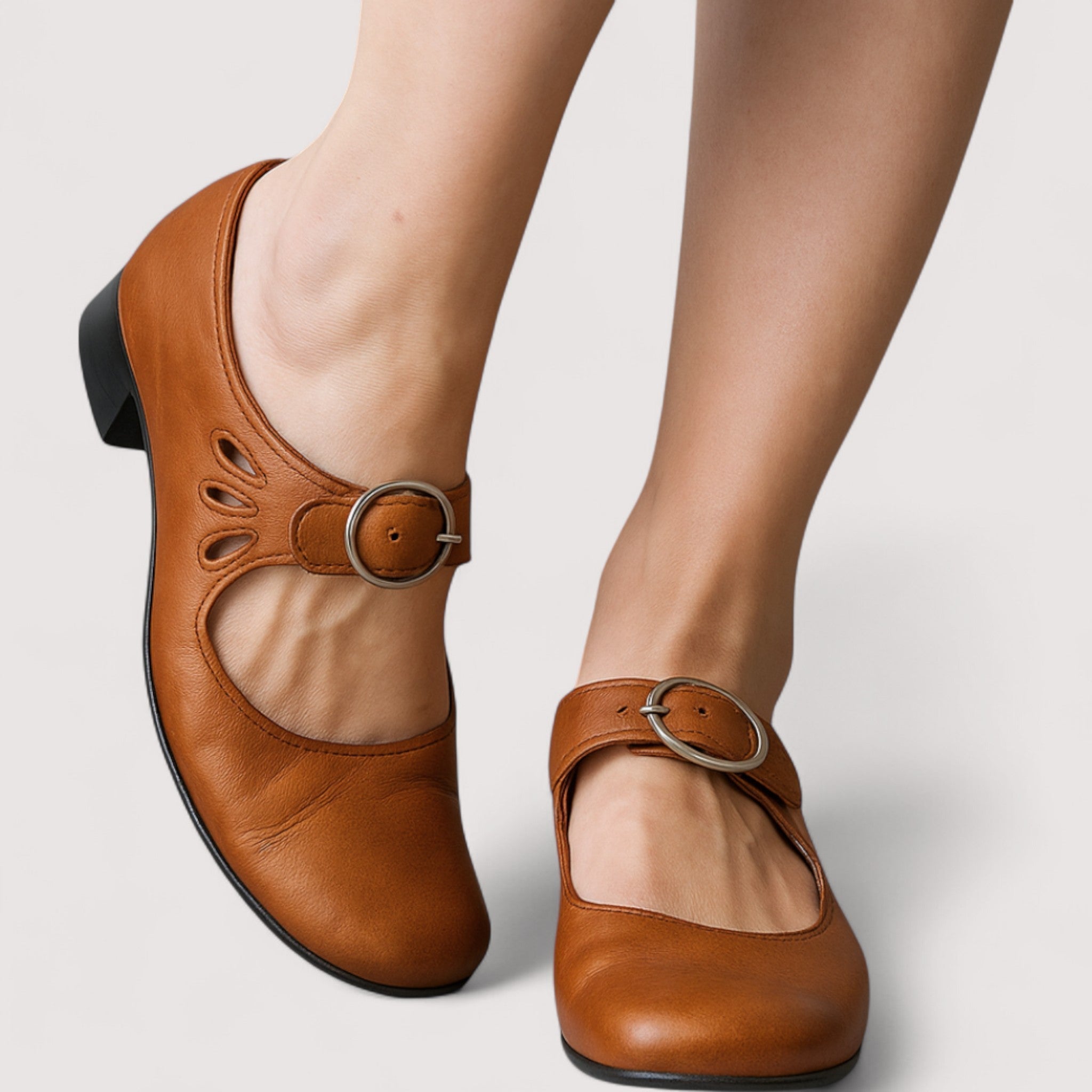 Clara - Elegante Scarpín de Cuero Sintético