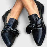 Claudia - Loafer con Lazo Decorativo