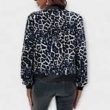Raquel - Elegante Abrigo de Leopardo