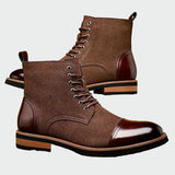 Botines de cuero Oxford para Valentina