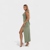 Sarela - Vestido largo con costados abiertos