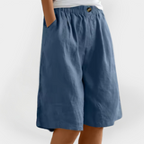 Pantalones de Lino con Bolsos para Valentina