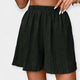 Shorts Elegantes con Pliegues