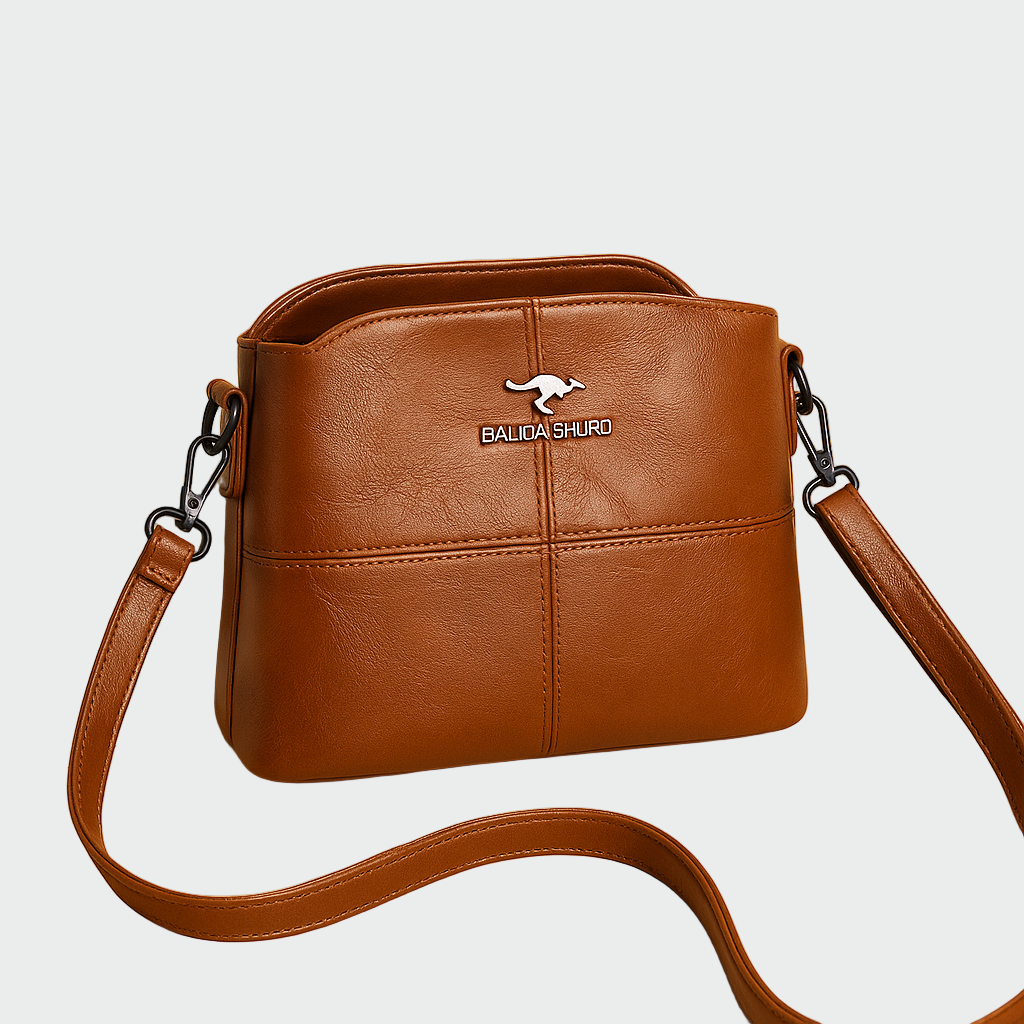 Bolsa de cuero sofisticada