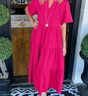 Carlota - Vestido Maxi con Movimiento Elegante