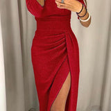 Natalia - Vestido chic con hombros al descubierto
