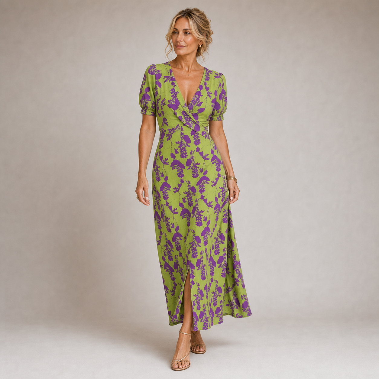 Andrea - Vestido Primaveral Elegante