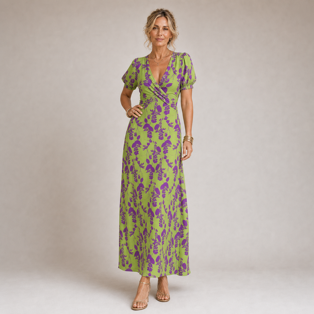 Andrea - Vestido Primaveral Elegante