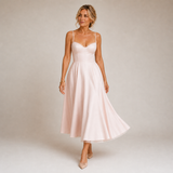 Ariela - Vestido Midi de Lujo