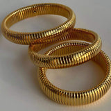 Bracelete Canelado de Valentina