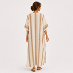 Caftán Dalia Beige Étnico
