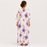 Caftán Inés Blanco Floral