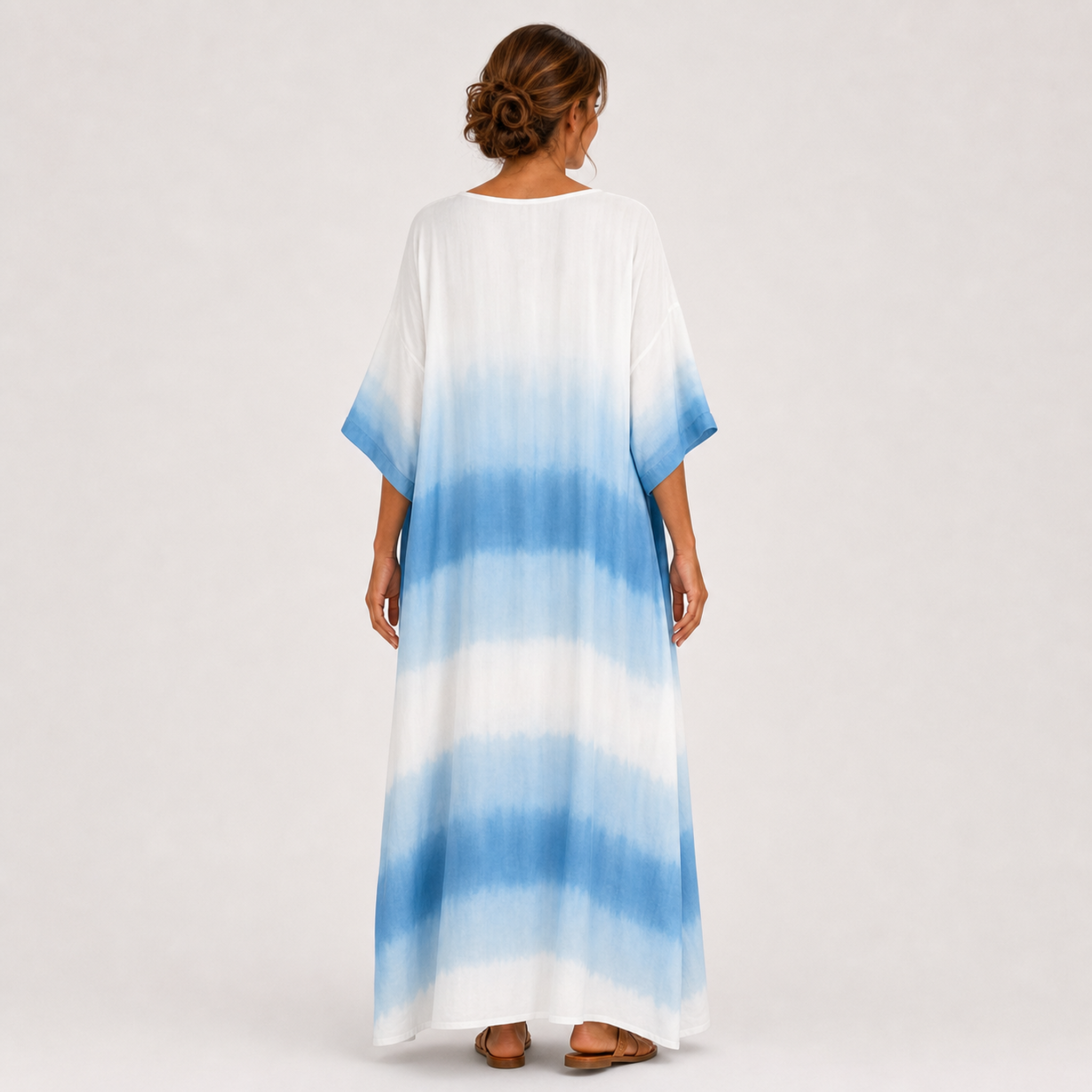 Caftán Jamila Azul Degradado