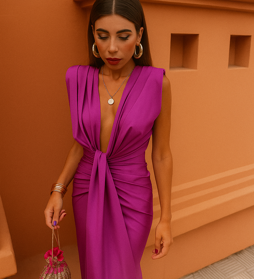 Mónica - Vestido Segunda Piel Elegante