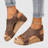 Gioia - Sandalias elegantes para mujer elaboradas con materiales ecológicos