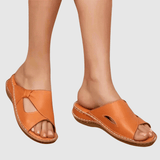 Yvonne - Elegante sandalia de cuero cómoda