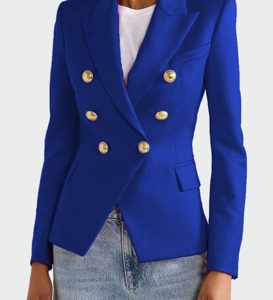 Blazer en línea clásica de Valentina