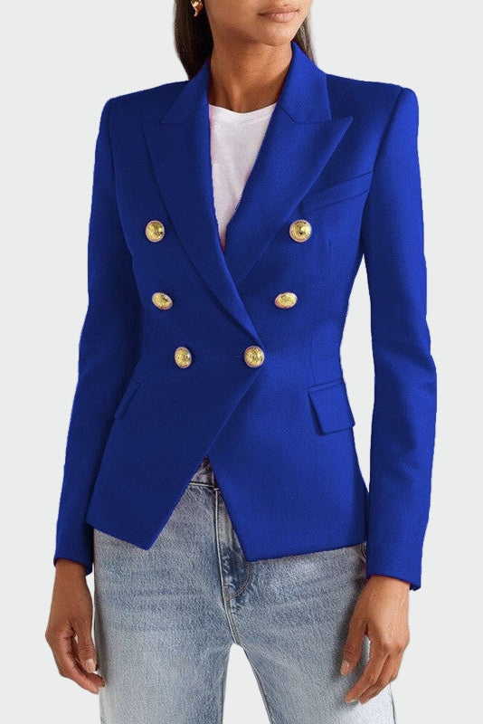 Blazer en línea clásica de Valentina