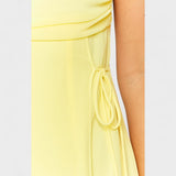 Flóssia - Vestido maxi amarillo