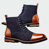 Botines de cuero Oxford para Valentina