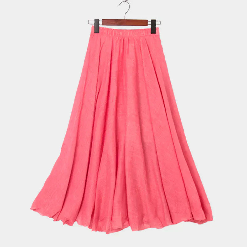 Saia Alta de Cintura Elegante para Valentina