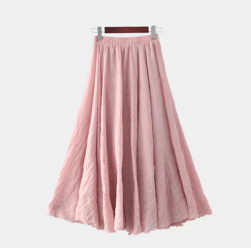 Saia Alta de Cintura Elegante para Valentina